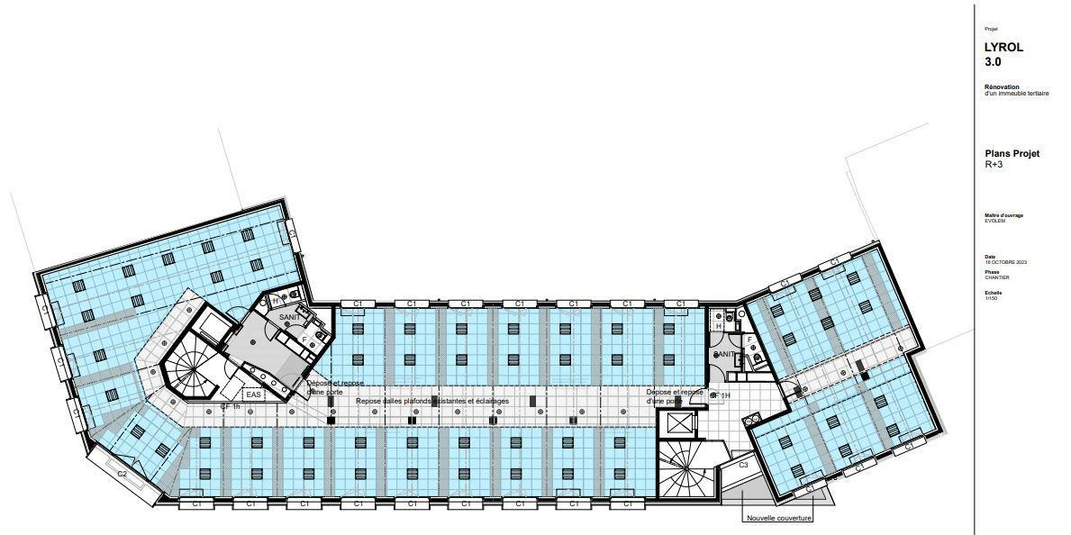 Bureau Lyon 1437m² Location bureau Lyon Rhône OLBUR2110038 33